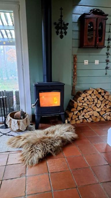 Comfortable Chalet In A Unique Location In Forest Essen Екстериор снимка